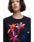 Women's Sweatshirt with Arty print