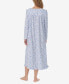 Women's Cotton Floral Lace-Trim Nightgown