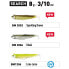 FIIISH Black Minnow Combo Search Soft Lure 8g 90 mm