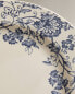 Lily earthenware dessert plate