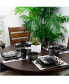 Savannah 16 Piece Stoneware Dinnerware Set