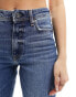 River Island sculpt mom jean in midwash blue