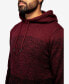 Men's Color Blocked Hooded Sweater