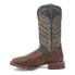 Dan Post Boots Ivan Embroidered Square Toe Cowboy Mens Blue, Brown Casual Boots