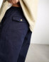 Polo Ralph Lauren Prepster flat front twill chino trousers classic oversized fit in navy