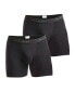 Men's Supreme Cotton Blend Boxer Briefs, Pack of 2