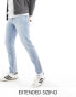 ASOS DESIGN slim jeans in light wash blue