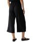 Women's Plisse Pleated Pull-On Culotte Pants