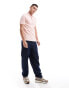 Farah short sleeve polo shirt in pink