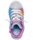 Toddler Girls Twinkle Toes: Twinkle Hearts - Heart Pop Light Up Casual Sneakers from Finish Line