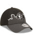 Men's Charcoal, Black Brooklyn Nets 2022 Tip-Off 39THIRTY Flex Hat