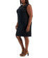 Plus Size Sleeveless Sheath Dress