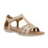 Easy Spirit Leia Flat Womens Beige Casual Sandals E-LEIA3-110