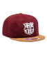 Men's Burgundy Barcelona Lafayette Snapback Hat