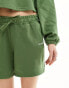 Columbia Trek french terry shorts in green