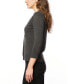 Women's V-Neck Button-Front Cardigan