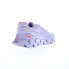 Reebok Zig Dynamica 4 Womens Purple Canvas Lace Up Lifestyle Sneakers Shoes 7