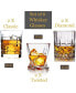 Multi Style Shot Whiskey Glasses, Set of 6