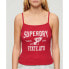 SUPERDRY Athletic Coll Graphic RIB sleeveless T-shirt