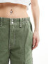 Vans sidewalk trousers in khaki green