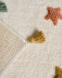 Children's bath mat with stars