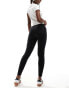 River Island high rise skinny jean in black