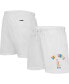 Women's White Los Angeles Dodgers Washed Neon Shorts