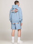 Tommy Jeans Pullover Hoodie in Blue Grey