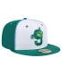 Men's White Daytona Tortugas Theme Night the Nine 59FIFTY Fitted Hat