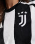 adidas Football Juventus 24/25 home shirt in white/black