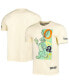 Men's and Women's Cream Looney Tunes T-shirt