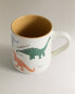 Children’s dinosaur ceramic mug