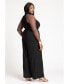 Plus Size Halter Neck Jumpsuit