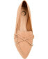 Women's Muriel Bow Detail Pointed Toe Flats