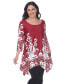 Plus Yanette Tunic Top