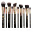 Make-up Pinsel-Set 10 St. schwarz-gold