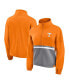 Women's Tennessee Orange Tennessee Volunteers Fleece Half-Zip Jacket