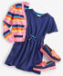 Girls Preppy Striped Cardigan, Created for Macy's