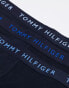 Tommy Hilfiger essentials 3 pack trunks in navy