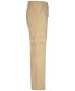 Big Girls Paperbag Wide-Leg Woven Cargo Pants