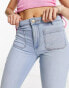 Wrangler high waisted front pocket flare in west coast