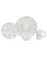 Viana Dinnerware 16 Piece Set, Service for 4