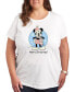 Mickey Plus Size Merry Christmas Graphic T-shirt