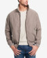 Microfiber Bomber Jacket