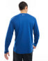 Nike Running Flash Dri-FIT Miler reflective long sleeve top in blue