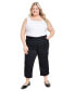 Plus Cargo Capri Pants, Created for Macy's