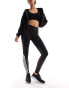 adidas Training Hyperglam leggings in black