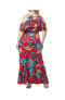 Plus Size Piper Cold Shoulder Maxi Dress