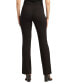 Juniors' Scuba Double-Belt Flared-Leg Ankle Pants