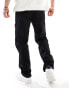 Only & Sons slim tapered fit trousers in black